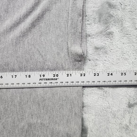 Aaeda Sweater Womens L Gray Blue Dragonfly Cap Sleeve Pullover Casual Whimsy - Picture 6 of 8